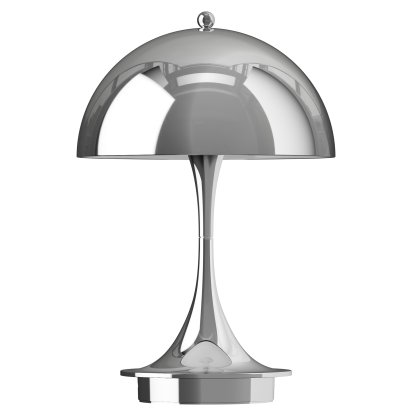 Lampe Panthella 160 portable, Chrome