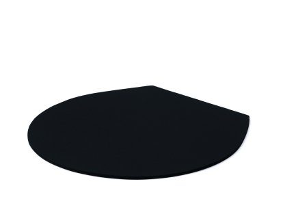 Coussin d'assise pour Chaise Fourmi, Sans rembourrage, Noir