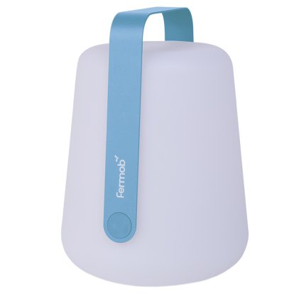 Lampe rechargeable Balad², 38 cm, Bleu maya