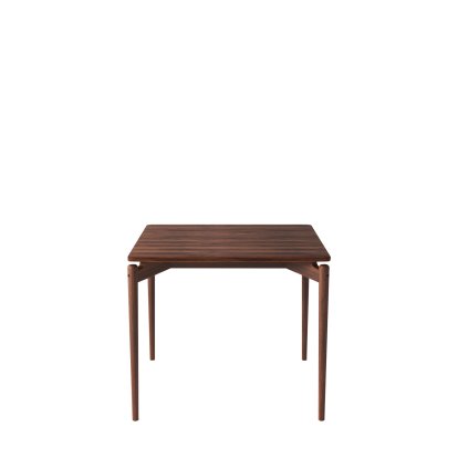 Table PUREdinner, 85 x 85 cm, Noyer huilé, Sans panneaux d'extension