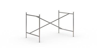 Châssis de table Eiermann 1, Acier brut, Centré, 110 x 66 cm, Sans rallonge en hauteur (hauteur 66 cm)