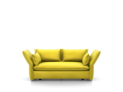 Canapé Mariposa, 2 places (H80,5 x L140 x P101,5 cm), Iroko citron