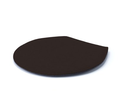 Coussin d'assise pour Chaise Fourmi, Avec rembourrage, Chocolat