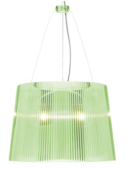 Suspension Gè, Transparent, Vert