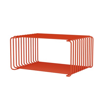 Étagère Panton Wire Low, 26 cm, Rosehip