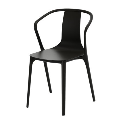 Fauteuil Belleville Outdoor, Noir profond  