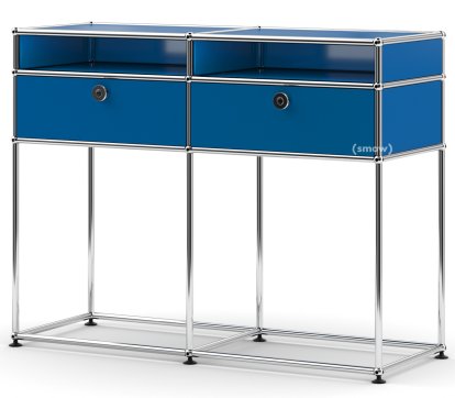 Console USM Haller, Bleu gentiane RAL 5010