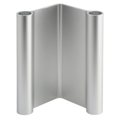 Bougeoir Pair, Aluminium, H 18 cm