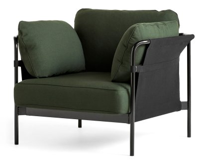 Fauteuil Can 2.0, Tissu Steelcut 975 - Sapin, Black