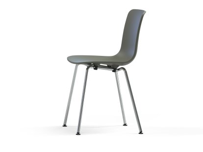 Chaise HAL RE Tube, Basalte RE, Chromé, Non-empilable