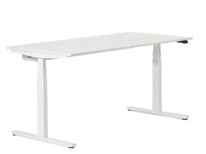 Bureau Level Lift Pure, 160 x 80 cm, Blanc