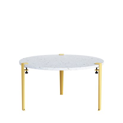 Table basse Pacifico/Venezia Tiptoe, Venezia, Jaune brioche