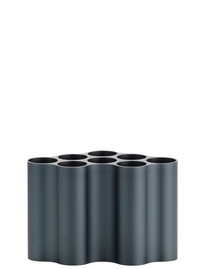 Vase Nuage, Nuage small, Aluminium anodisé, Bleu acier