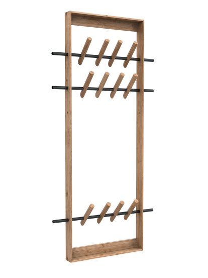 Coat Frame, Bambou nature / noir