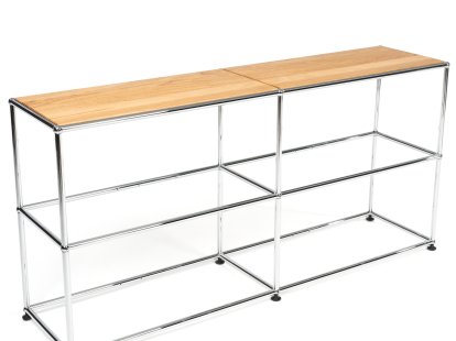 Plateau en bois (set de 2) pour étagères USM Haller, taille L
