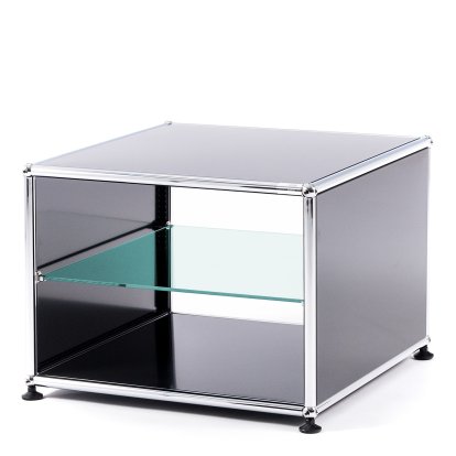 Table d'appoint avec panneaux latéraux USM Haller