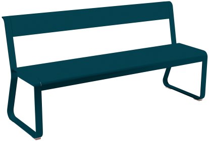Banc à dossier Bellevie, Bleu acapulco