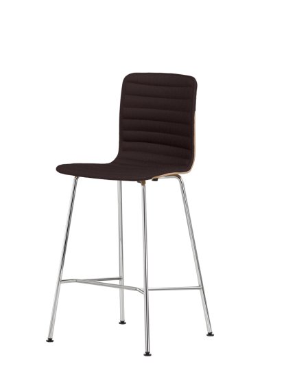 HAL Ply Tabouret de bar, Chêne clair, Version cuisine: 660 mm, Plano brun