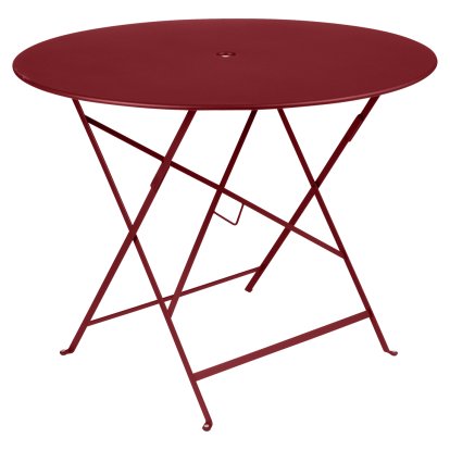 Table pliante Bistro ronde, H 74 x Ø 96 cm, Piment