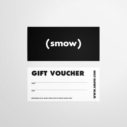 Carte cadeau smow, 100 EUR, Carte cadeau par courrier, Anglais