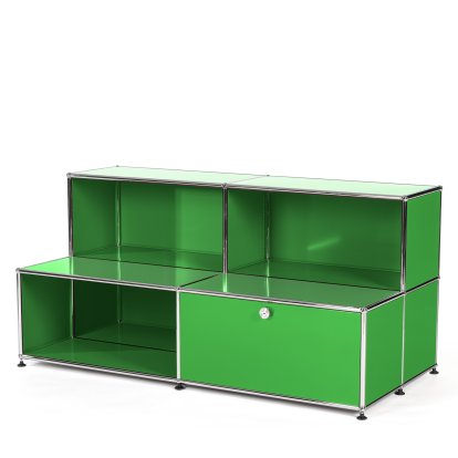 Meuble enfant USM Haller M avec marches, Vert USM