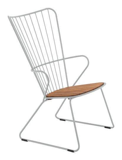 Chaise longue Paon, Taupe