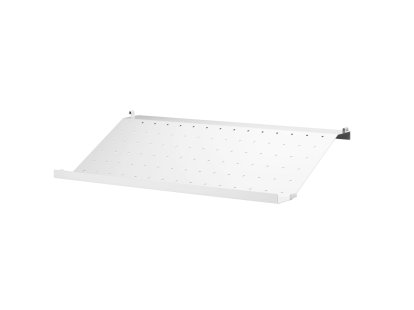 Range-chaussure String System, 58 x 30 cm, Blanc
