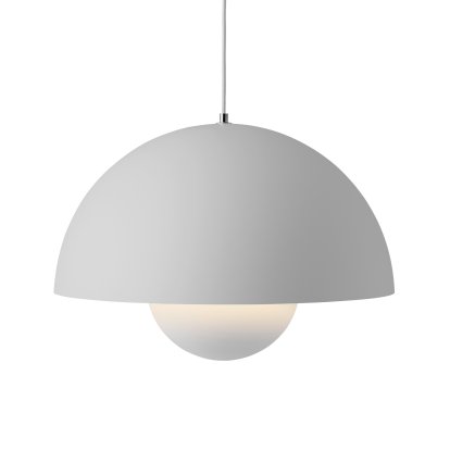 Suspension Flowerpot VP2, Gris clair mat