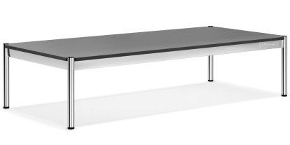 Table basse USM Haller, 150 x 75 cm, Stratifié, Gris moyen