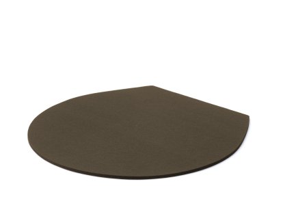 Coussin d'assise pour Chaise Fourmi, Sans rembourrage, Vert ardoise