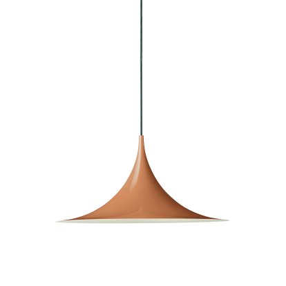 Suspension Semi, Ø 47 cm, Courge rôtie, brillante