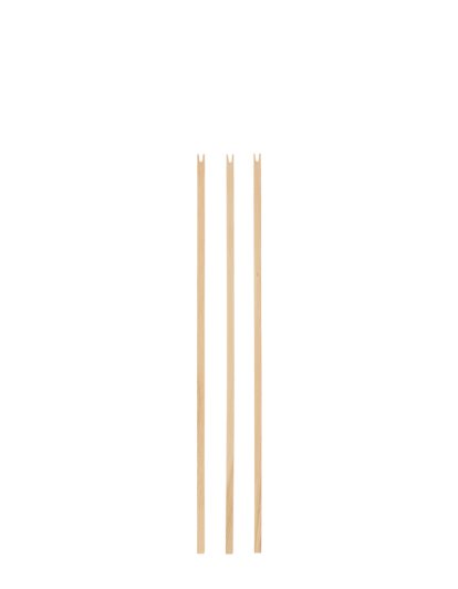 Tiges Pin Coat, 130 cm, Frêne non traité