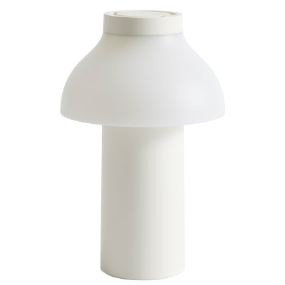 Lampe PC portable recyclée, Unicolore, Blanc crème