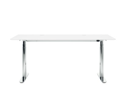 Bureau HiLow 2, 160 x 80 cm, Chrome