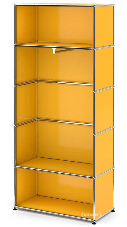 Penderie USM Haller M avec tringle Type 1, Jaune or RAL 1004