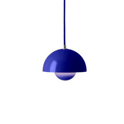 Suspension Flowerpot VP10, Bleu cobalt