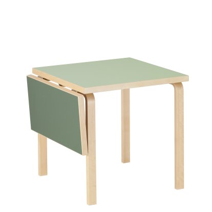 Table Aalto pliable, Lino olive/vert pistache