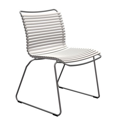 Chaise Click , Sans accotoirs, Muted White