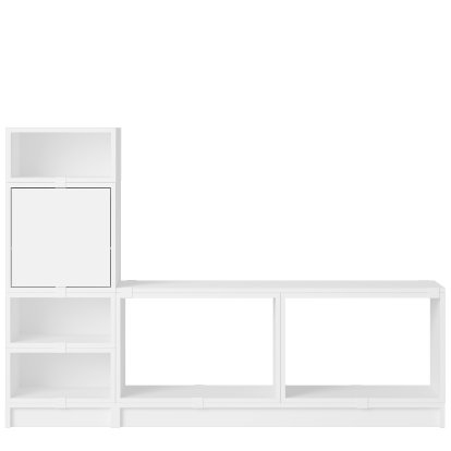 Étagère-vestaire Stacked 1, Blanc