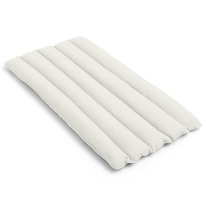 Coussin matelassé pour chaise lounge Palissade, Blanc crème