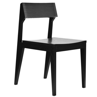 Chaise Schulz, Frêne noir, Non rembourré