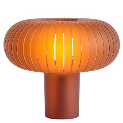 Lampe de table Teresa Frozen, Ambre