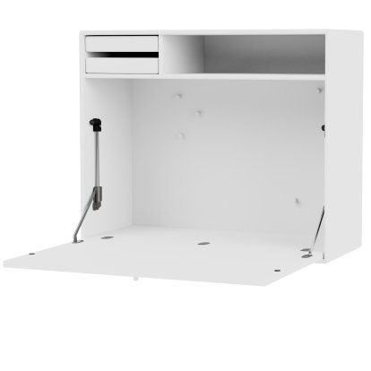 Bureau mural Studio, New White
