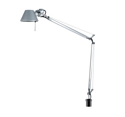 Lampe de table Tolomeo, Aluminium, Avec socle de fixation USM pour pied de table USM, LED