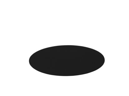 Tapis en feutre pour Componibili, 1, Rond, ø 30 cm, 013 noir