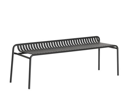 Banc  Week-End, Sans dossier, Noir