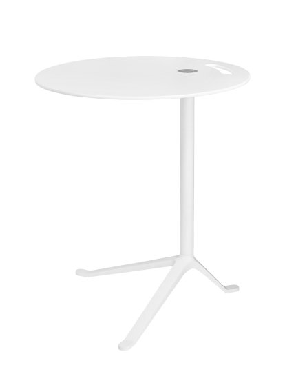 Table Little Friend, Hauteur fixe, Plateau/cadre blanc