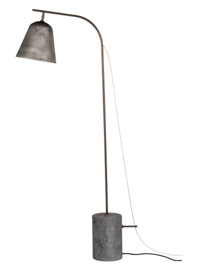 Line Two, Aluminium oxydé, Marbre non traité