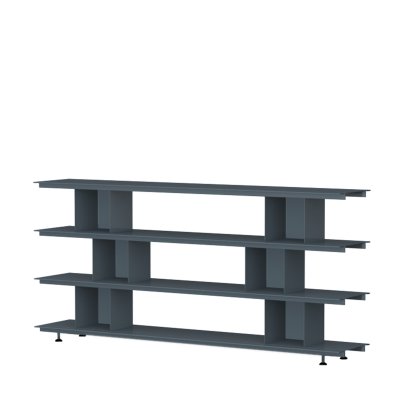 Étagère Zoll D, Anthracite, 180 cm, H 22 cm / H 22 cm / H 22 cm