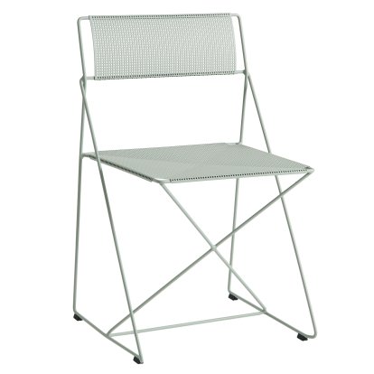 Chaise X-Line Outdoor, Tilleul clair, Thermolaqué